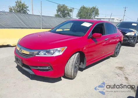 2016 Honda Accord Sport from USA, damaged, VIN 1HGCR2F5XGA219118